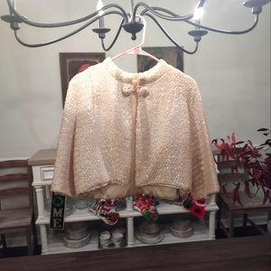 Vintage Sequin Shrug